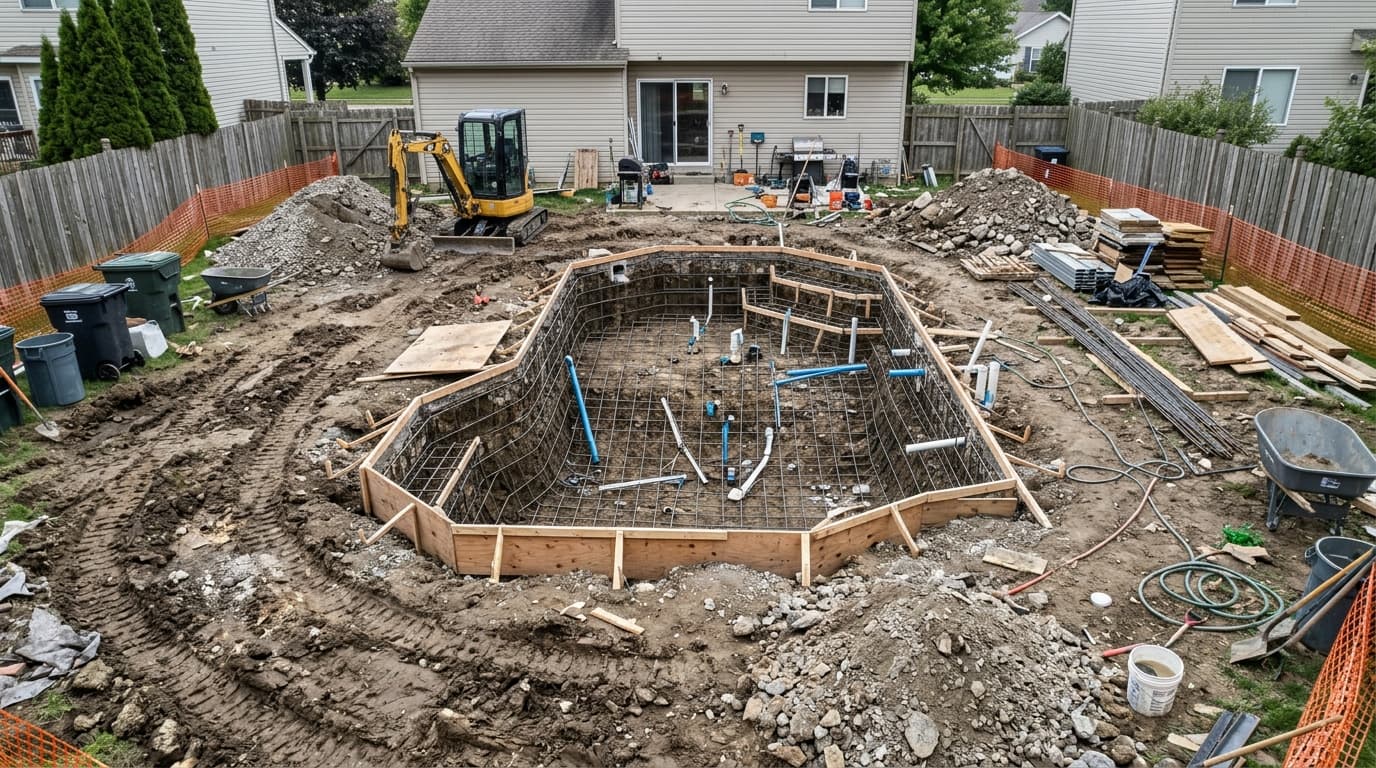 Building New Pools.